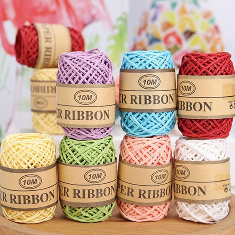 Papercraft Supply Ribbon - Paper Ribbon Craft Supply for Weaving