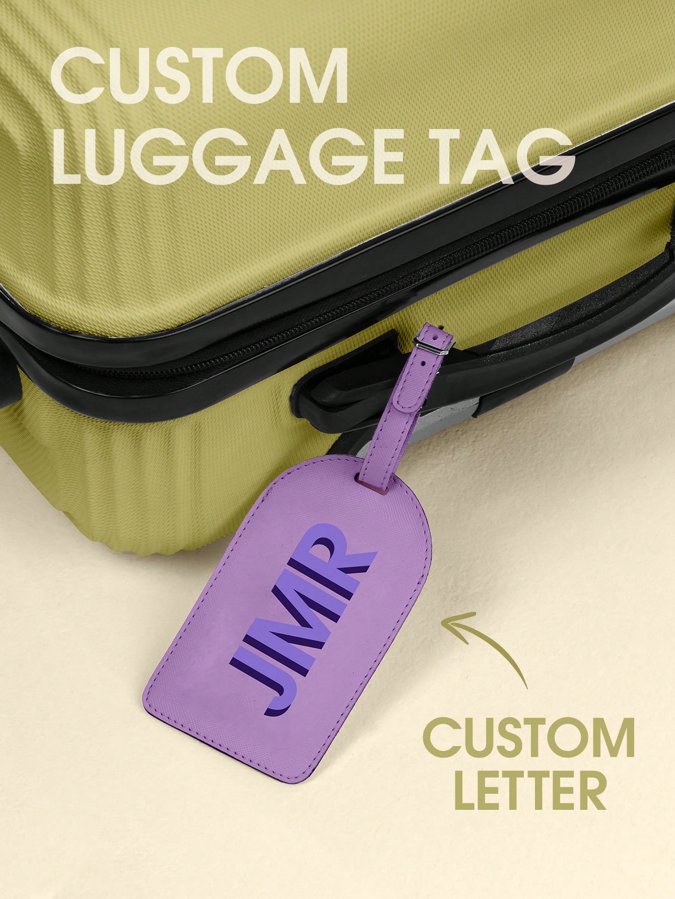 Personalized Initial Luggage T - Party Favor Bag recension och pris