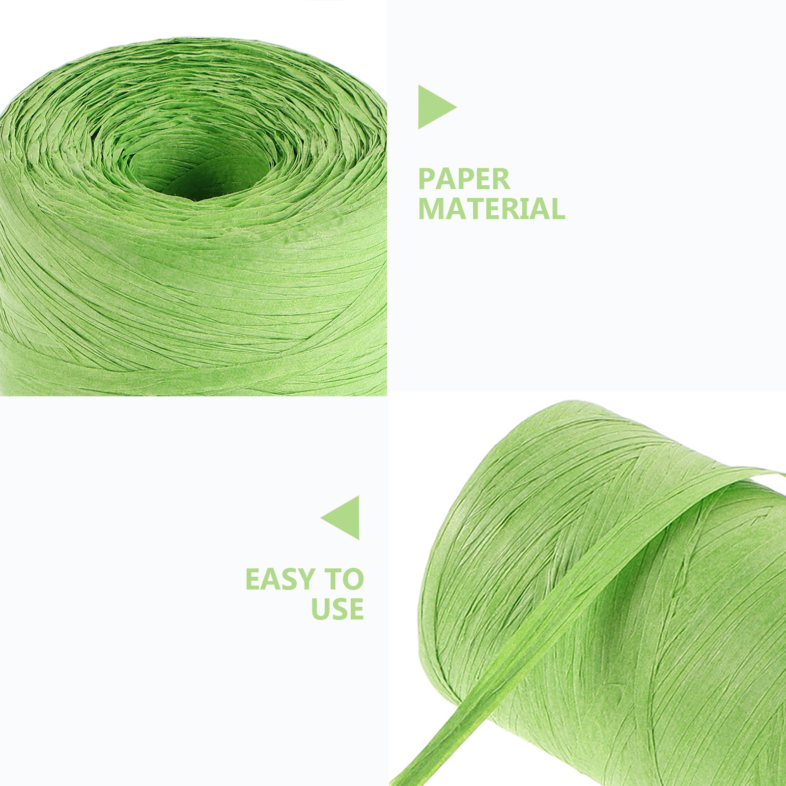 Colored Raffia Paper String Fl - Papercraft Supply Ribbon recension och pris