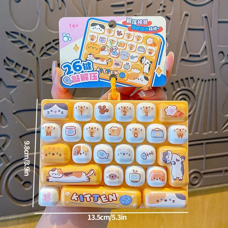 26-Grid Anti-Stress Keyboard K - Party Favor Bag recension och pris