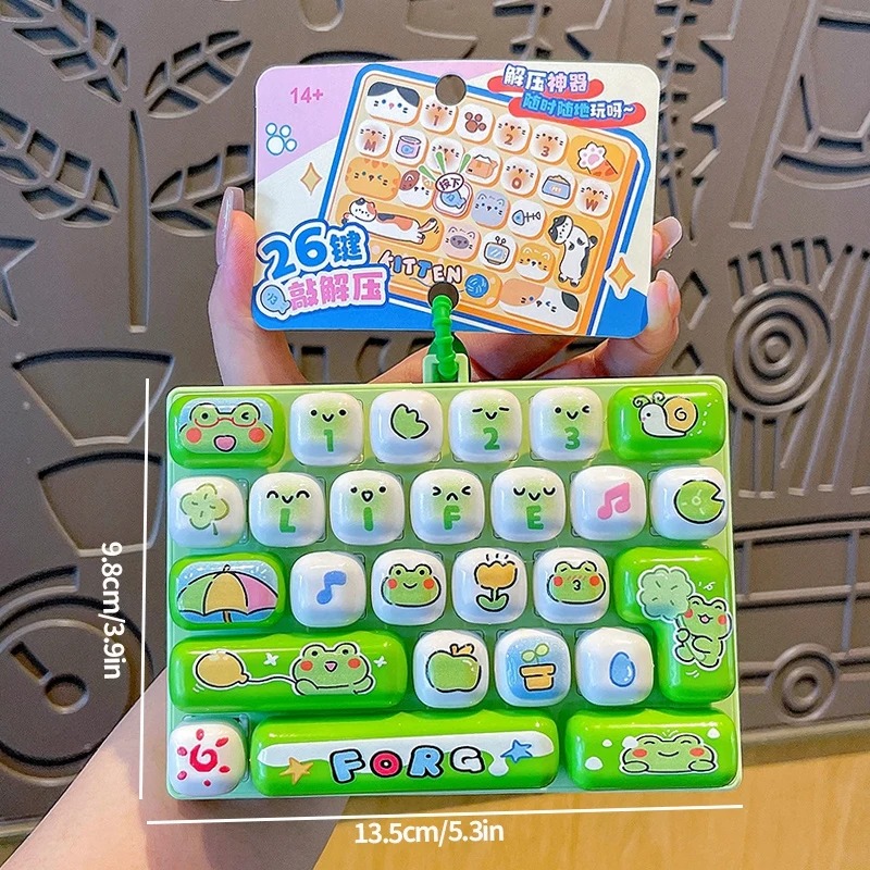26-Grid Anti-Stress Keyboard K - Party Favor Bag recension och pris