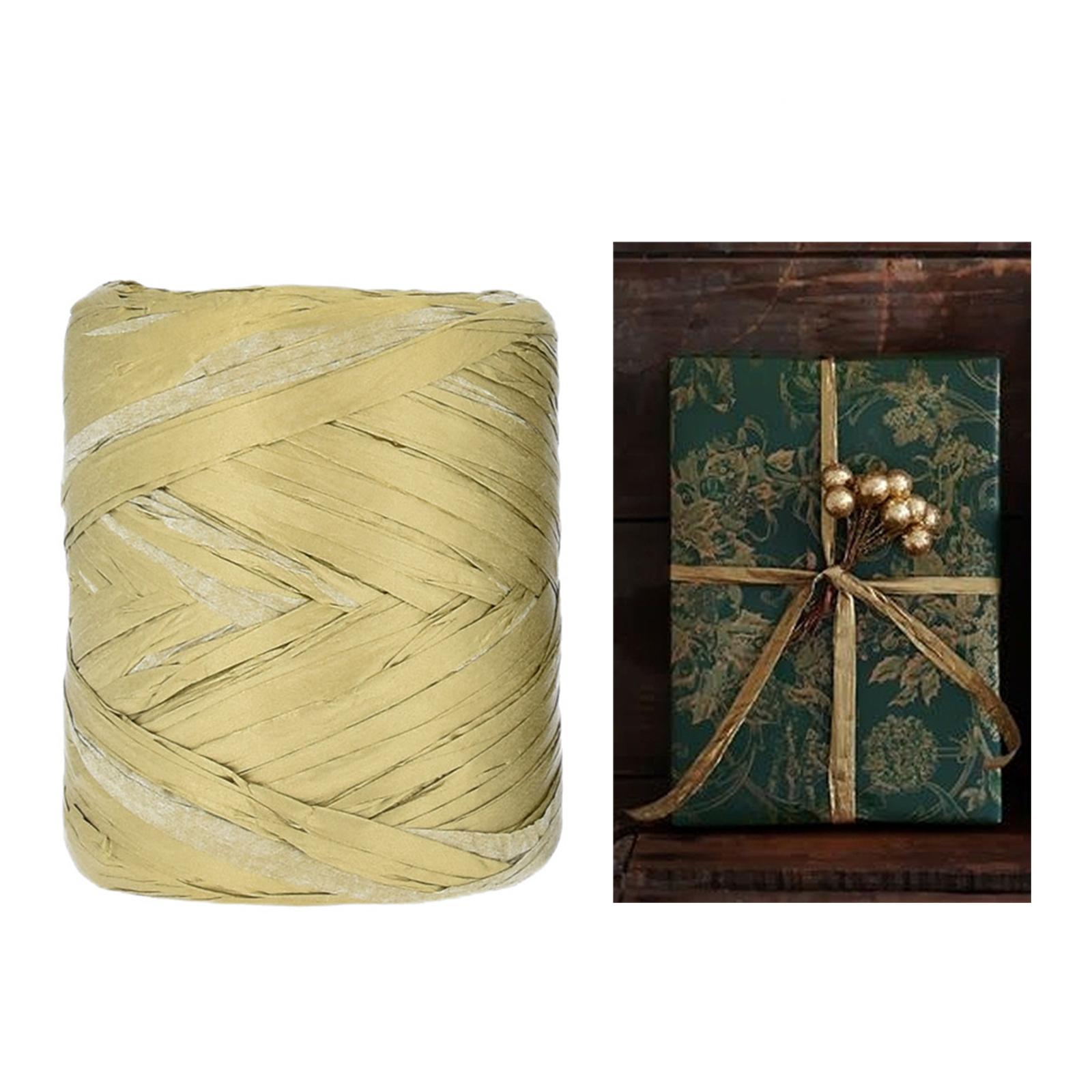 DIY Raffia Paper Ribbon Bulk C - Papercraft Supply Ribbon recension och pris