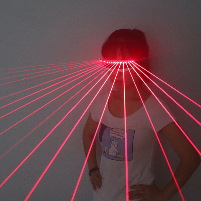 650nm Red Laser Glasses Stage  - Event Party Dj recension och pris
