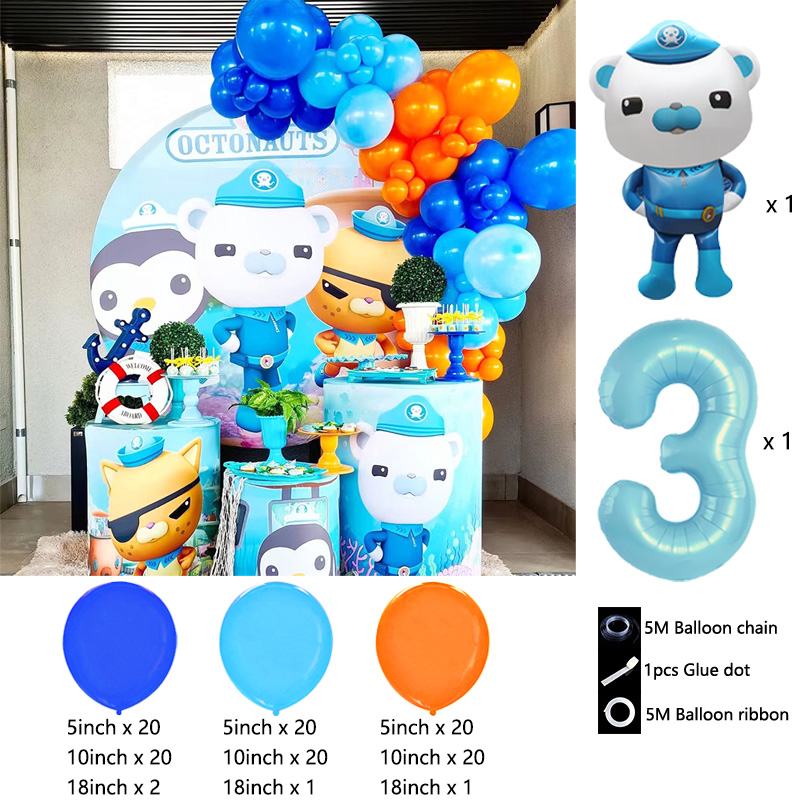 Octonauts Balloon Garland Kit  - Balloon Arch Kit recension och pris