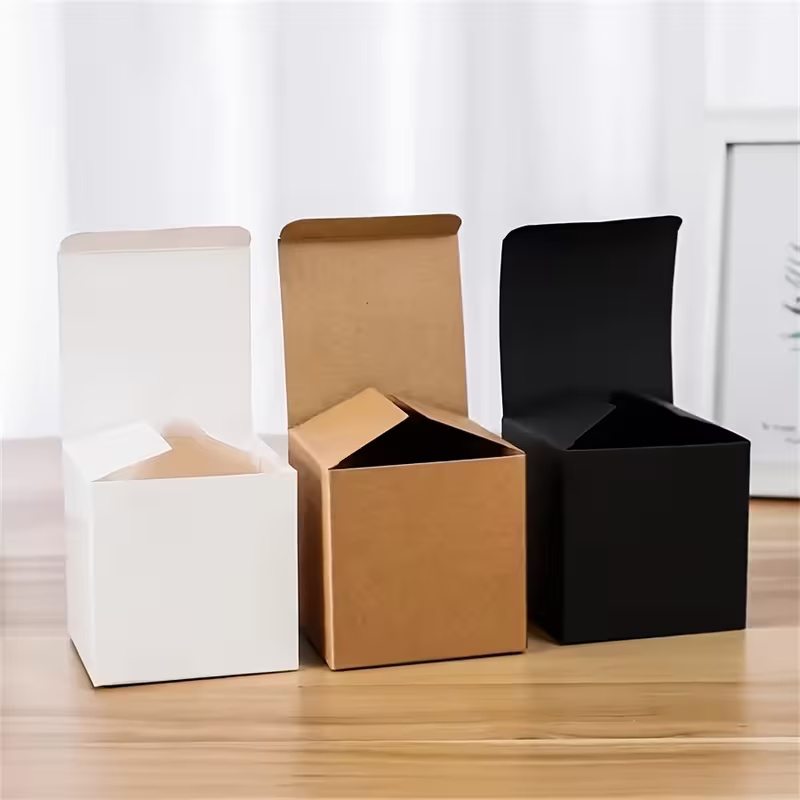 Multi Size Square Kraft Gift B - Event Party Box recension och pris