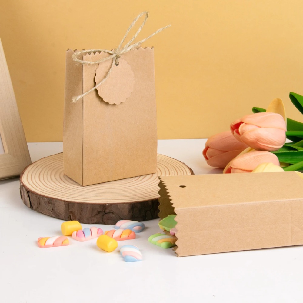 Multi-functional Retro Kraft P - Party Favor Bag recension och pris