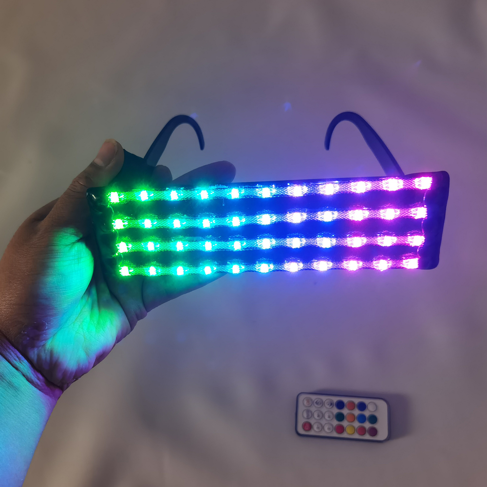 Fashion Glow Party Glasses Lig - Event Party Dj recension och pris