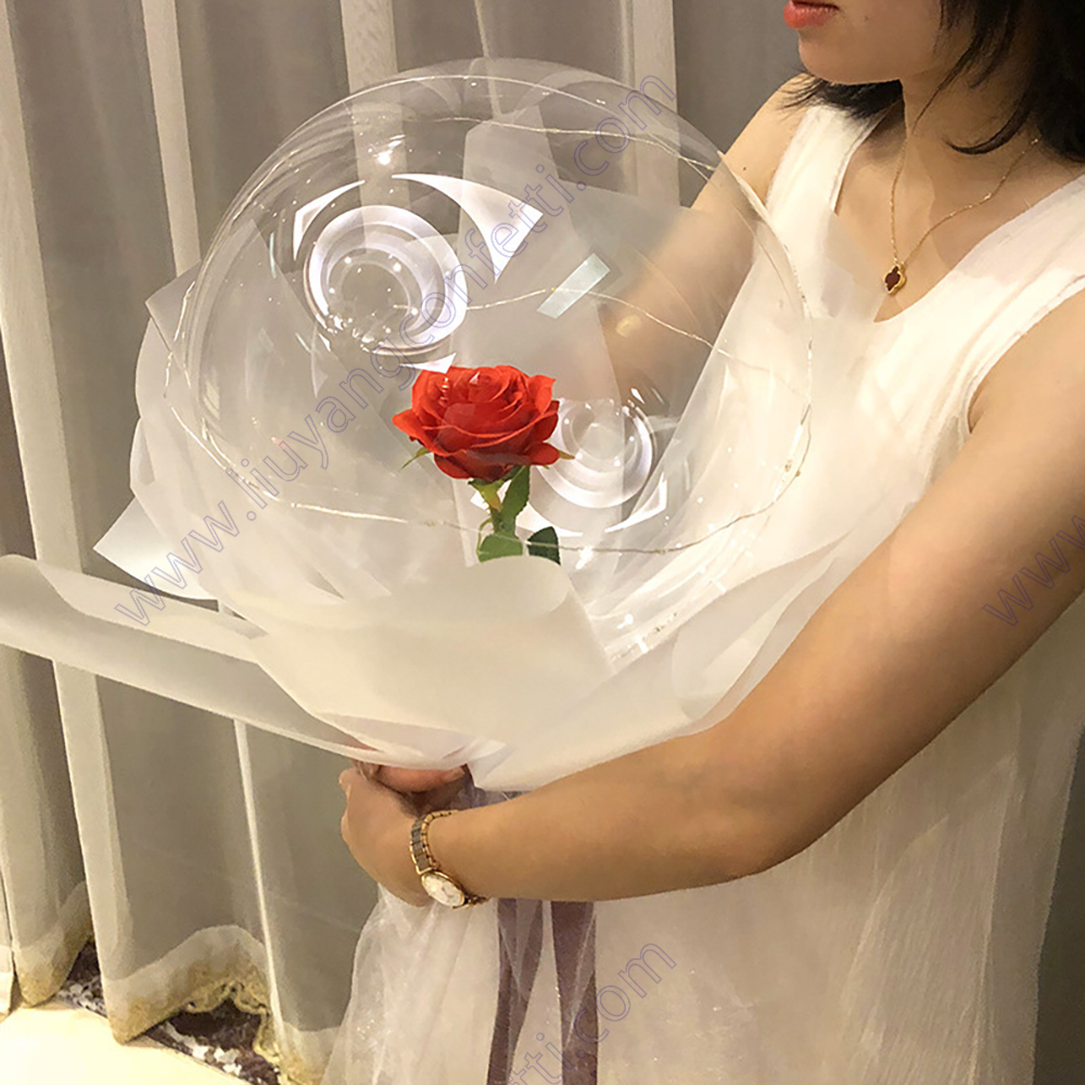 Balloon Rose Valentine Day Bob - Led Balloon Light recension och pris