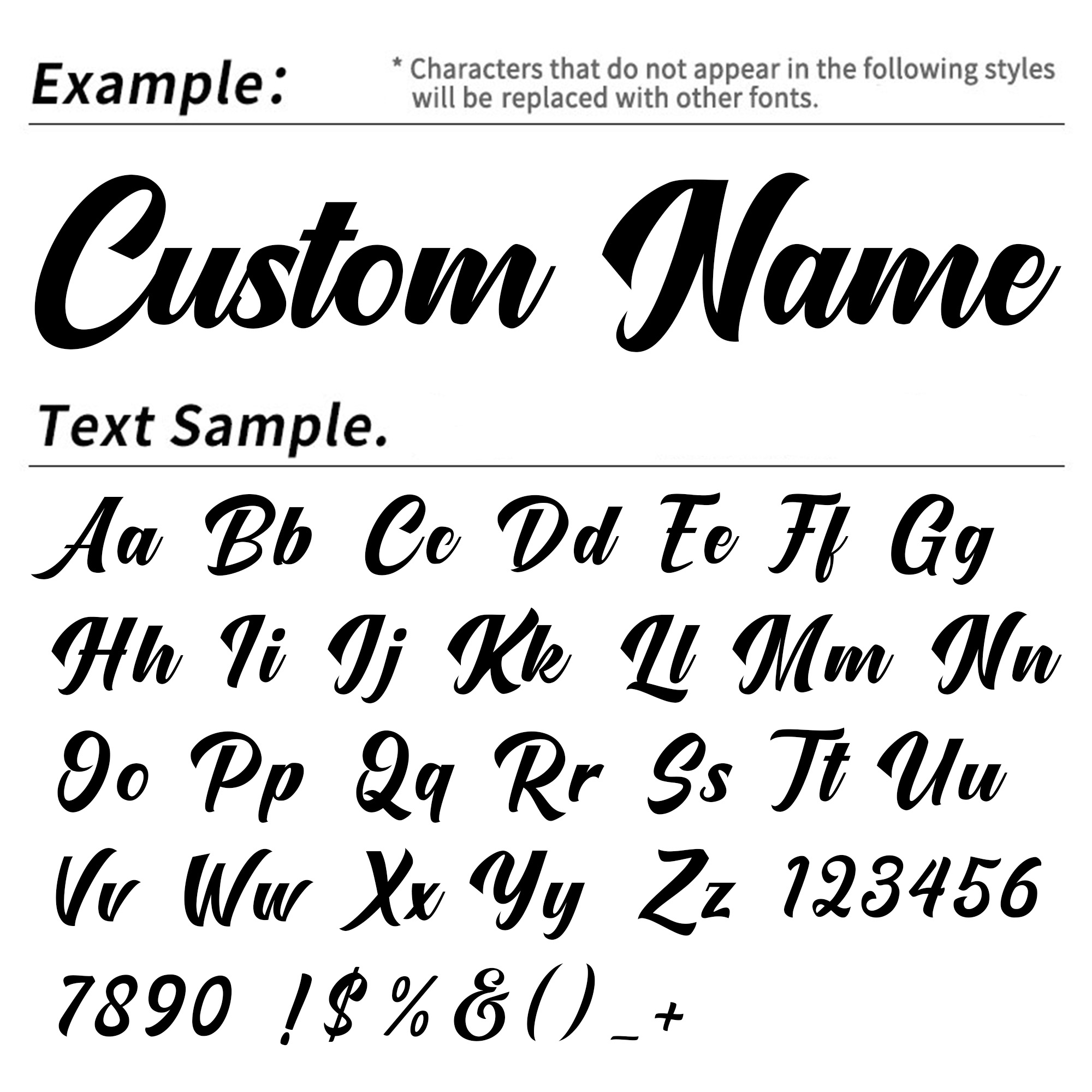 3PCS Custom Name Stickers Pers - Eve Party recension och pris