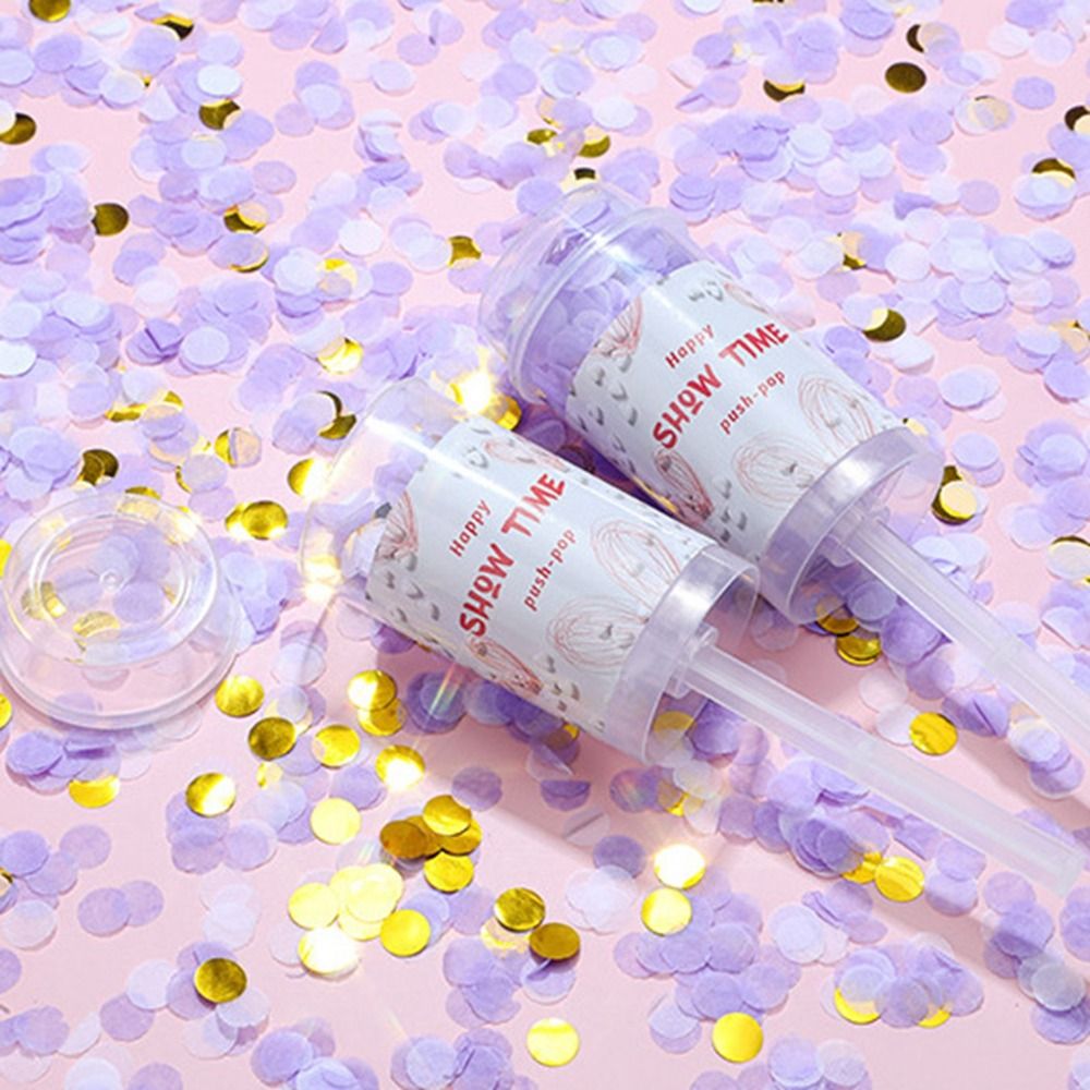 1Pcs Bridal Shower Colorful Bi - Confetti Cannon Tube recension och pris