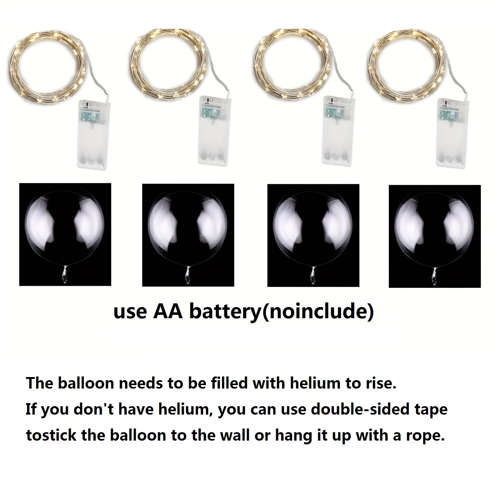 4PCS Led Balloon With Light Lu - Led Balloon Light recension och pris