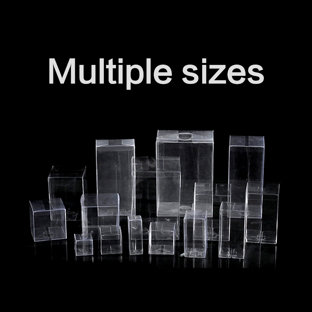 50pcs Clear PVC Plastic Box We - Event Party Box recension och pris