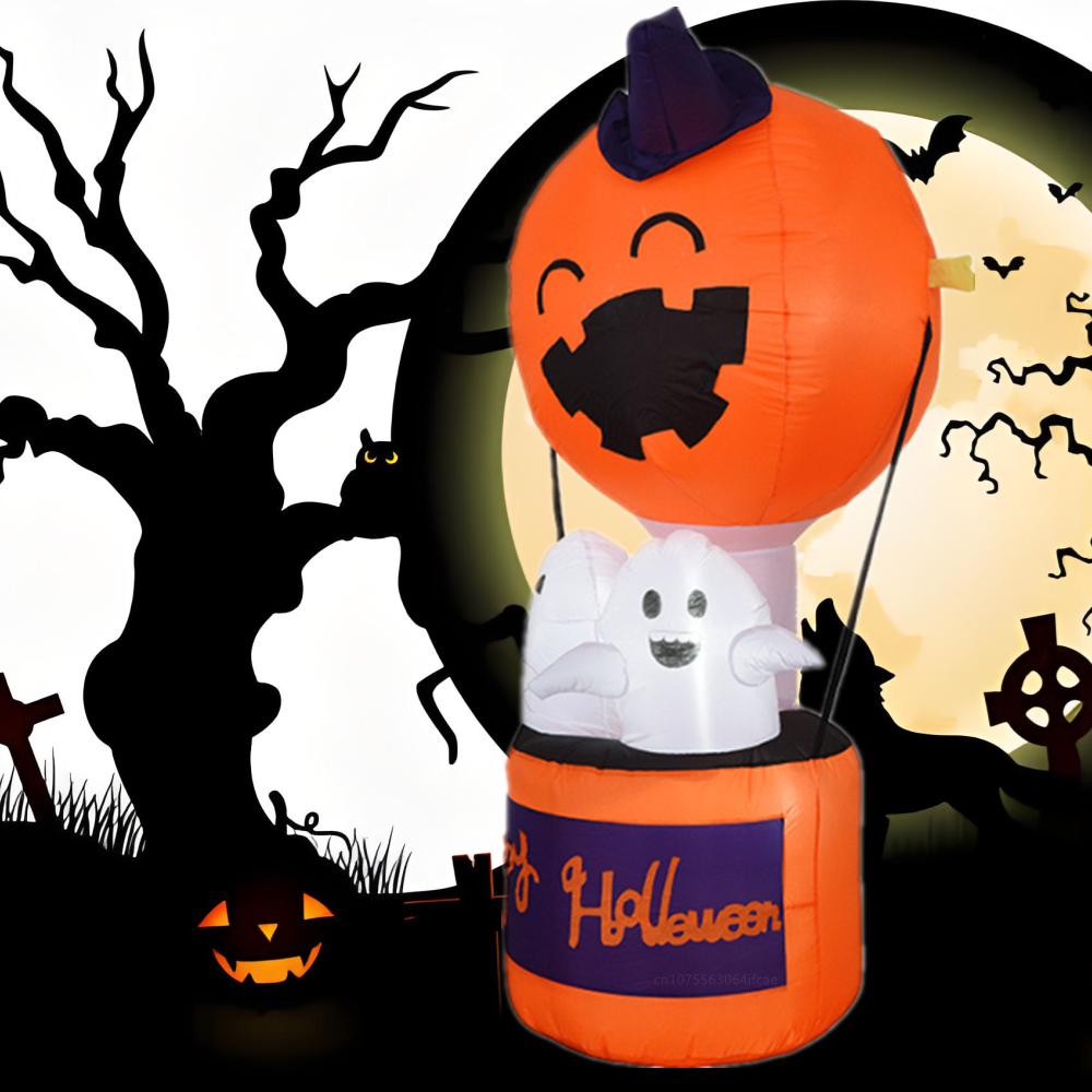Halloween Inflatable 1.8m Hot  - Led Balloon Light recension och pris