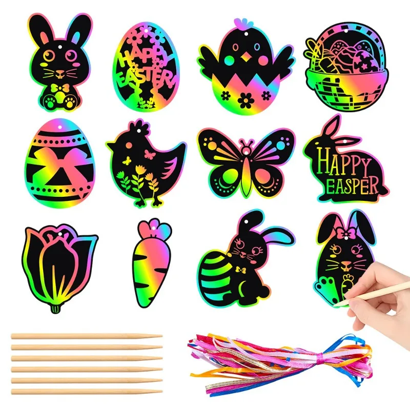 Scratch Paper Cards with Woode - Papercraft Supply Ribbon recension och pris