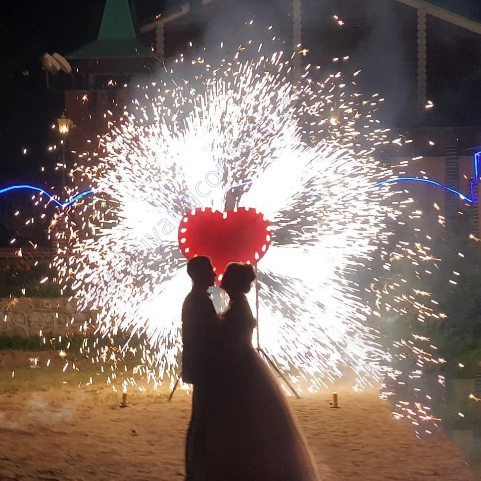 Indoor Fire Works Cold Spark F - Event Launch Party recension och pris