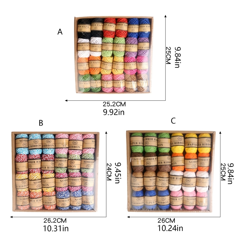  Multicolored Paper Cord Craft - Papercraft Supply Ribbon recension och pris