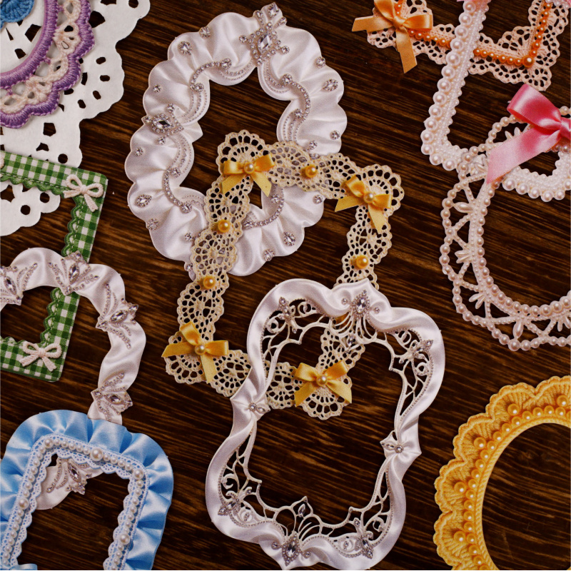 1pack/8pcs Vintage Ribbon Bord - Papercraft Supply Ribbon recension och pris