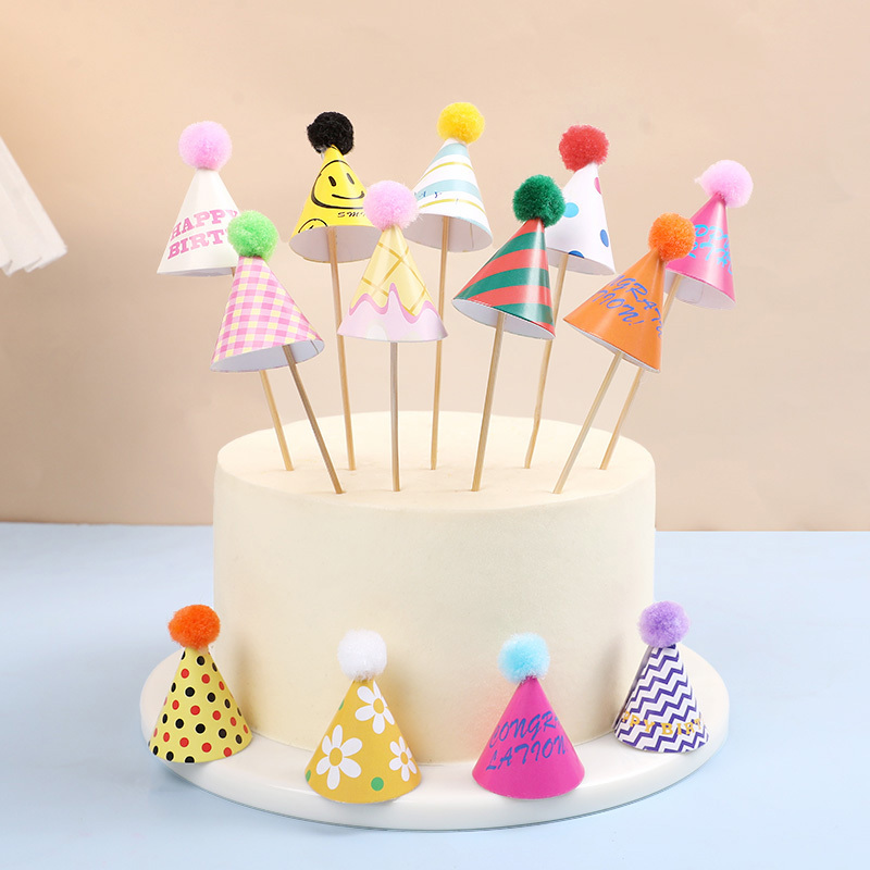 15/30Pcs Mini Party Hats Cake  - Party Hat Cone recension och pris