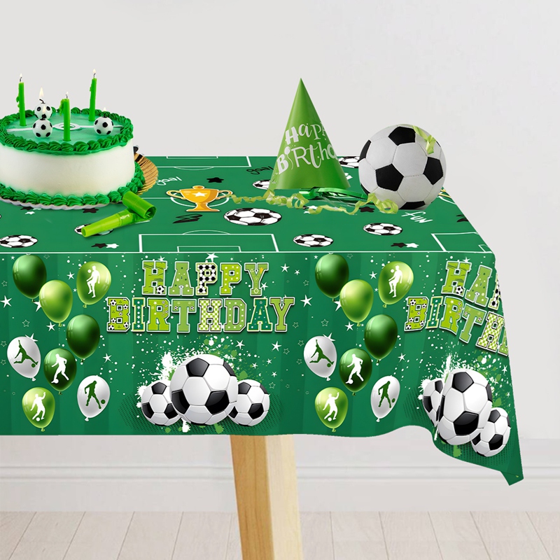 Soccer Theme Disposable Tablec - Table Cloth Disposable recension och pris