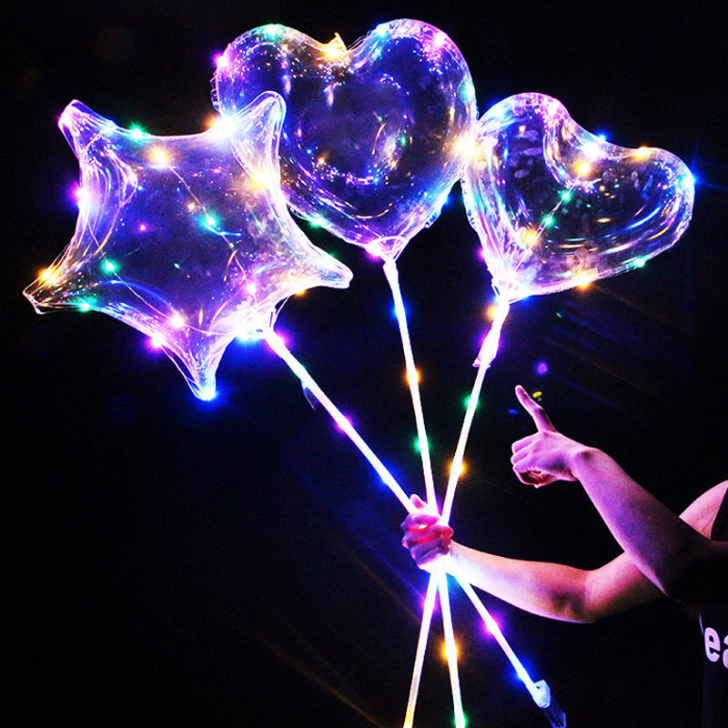 1 Set LED Clear Balloon Transp - Led Balloon Light recension och pris