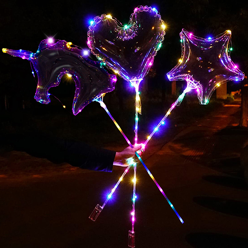 1 Set LED Clear Balloon Transp - Led Balloon Light recension och pris