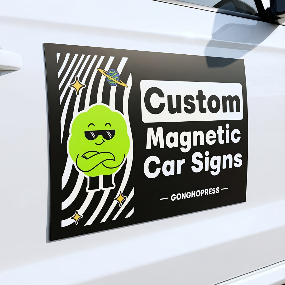 Customizable Magnetic Car Deca - Eve Party recension och pris