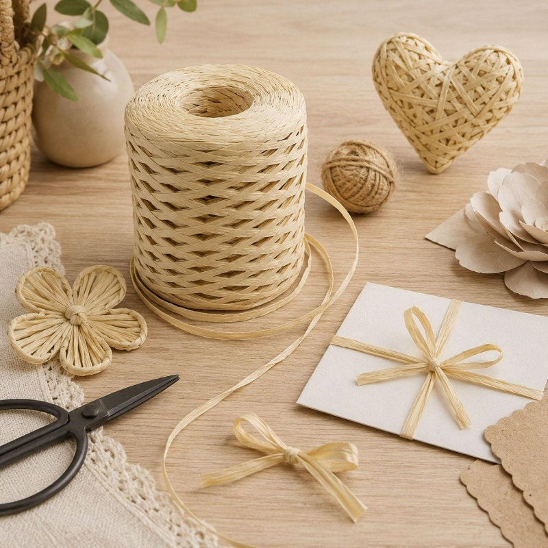 Retro Paper Craft Ribbon Packi - Papercraft Supply Ribbon recension och pris