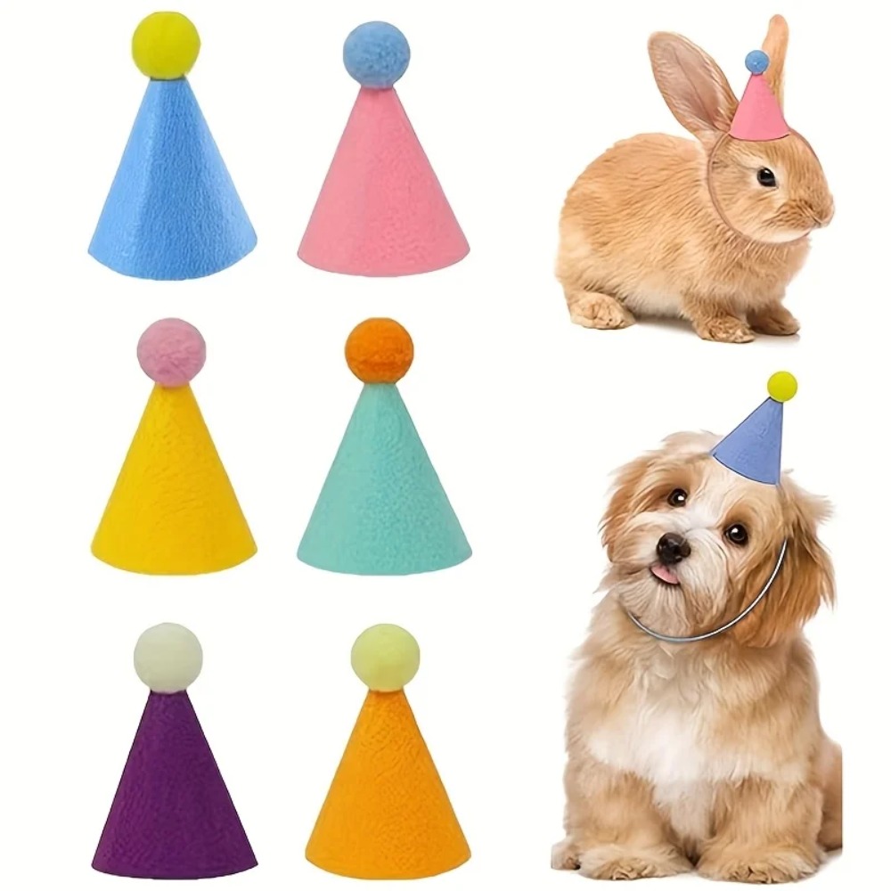 6 pcs Mini Party Hats: Lightwe - Party Hat Cone recension och pris
