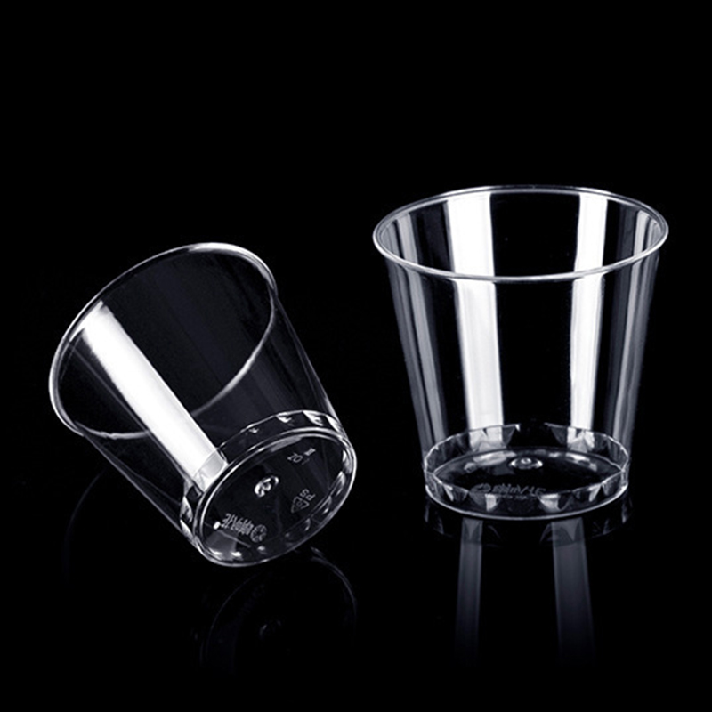 50PCS Mini Clear Plastic Dispo - Plastic Cup 50Pcs recension och pris