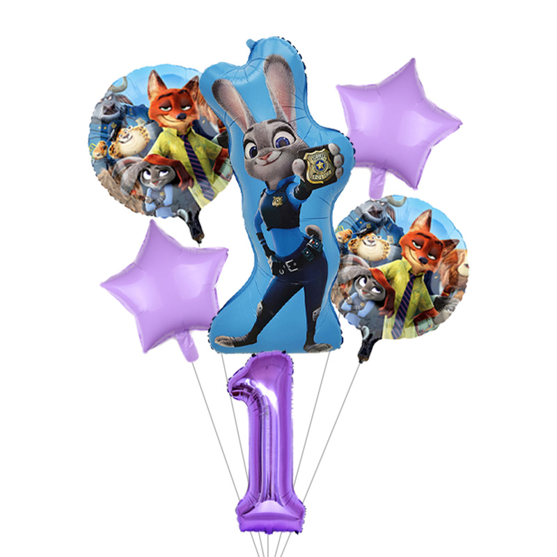 Zootopia Animal Cartoon Balloo - Balloon Arch Kit recension och pris