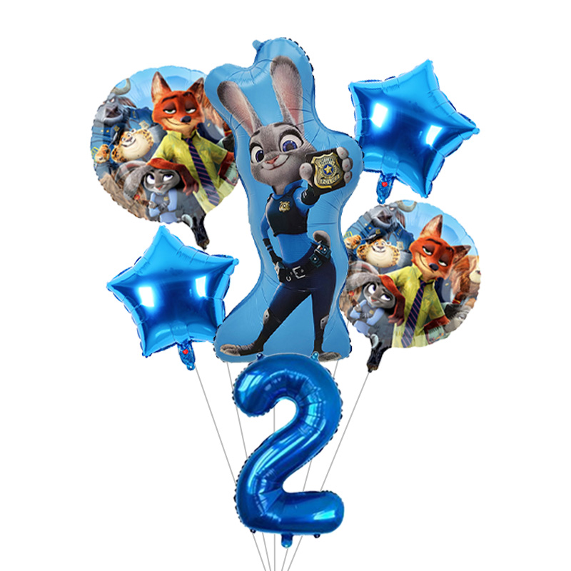 Zootopia Animal Cartoon Balloo - Balloon Arch Kit recension och pris