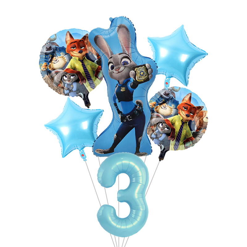 Zootopia Animal Cartoon Balloo - Balloon Arch Kit recension och pris