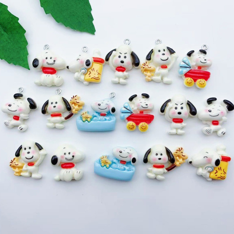 12pcs resin cartoon dog pendan - Event Party recension och pris