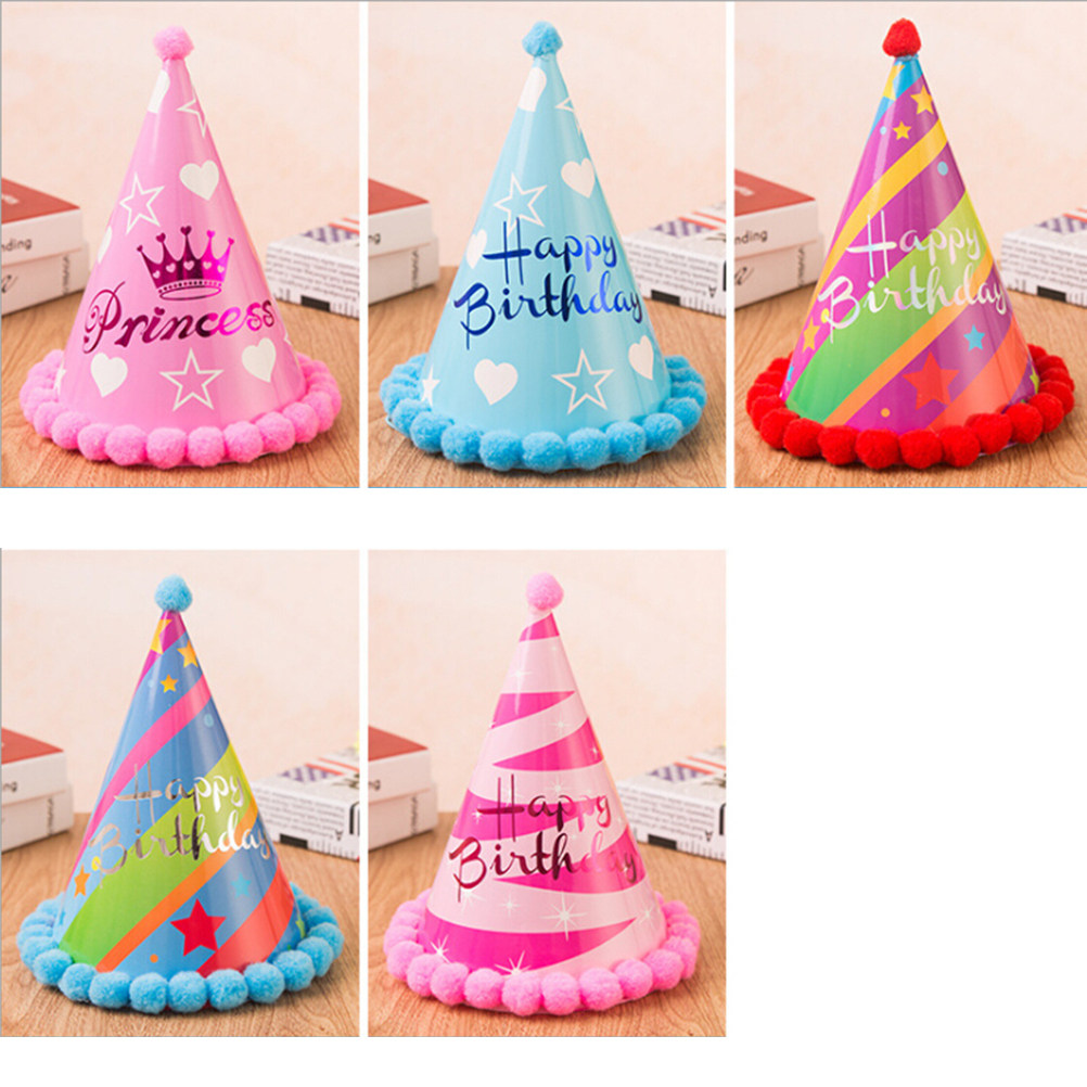12Pcs Birthday Party Hats Colo - Party Hat Cone recension och pris