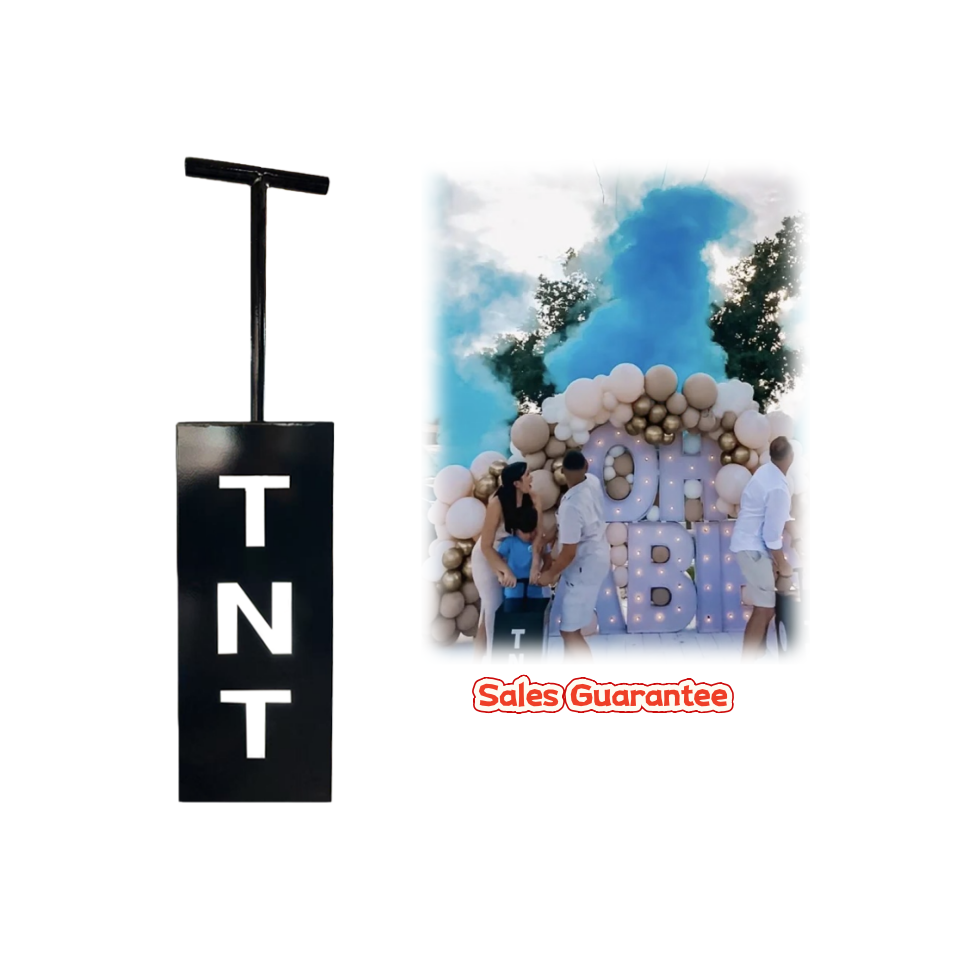 TNT Control Cannon Gender Reve - Confetti Cannon Tube recension och pris