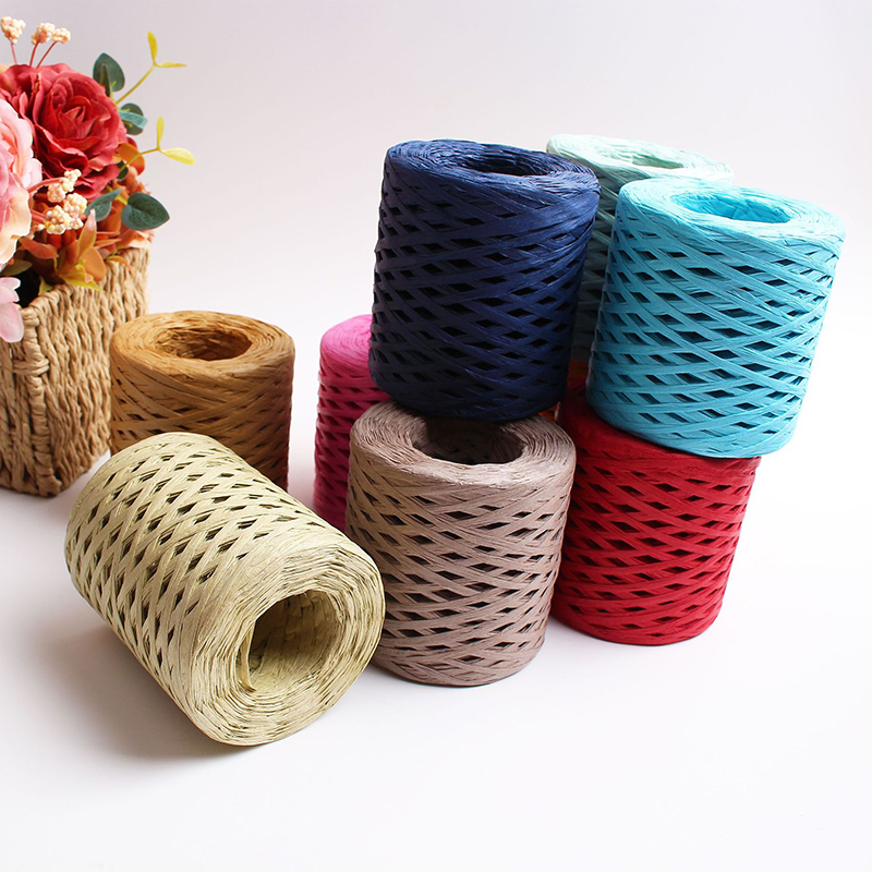 200M/Roll Raffia Paper Craft R - Papercraft Supply Ribbon recension och pris