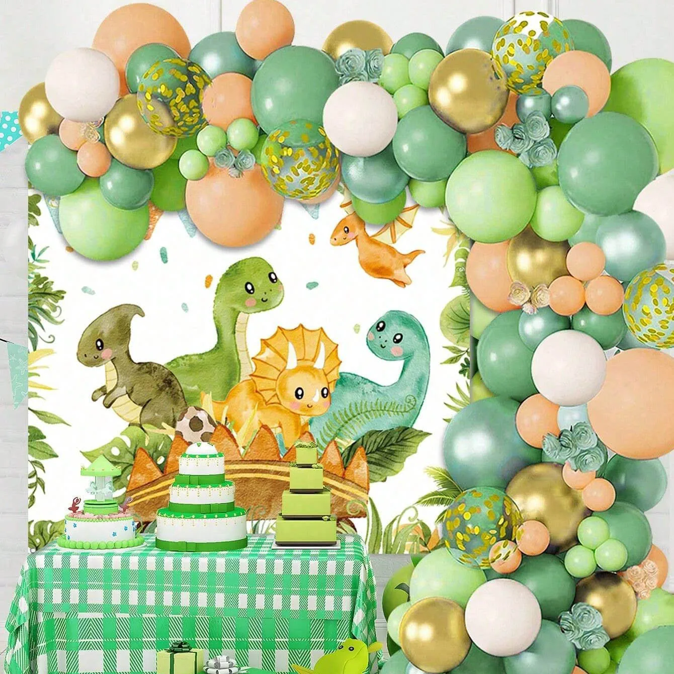 Dinosaur Balloon Set Arch for  - Balloon Arch Kit recension och pris