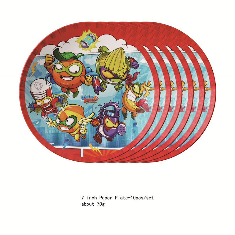 Game Superzings Theme Baby Sho - Table Cloth Disposable recension och pris