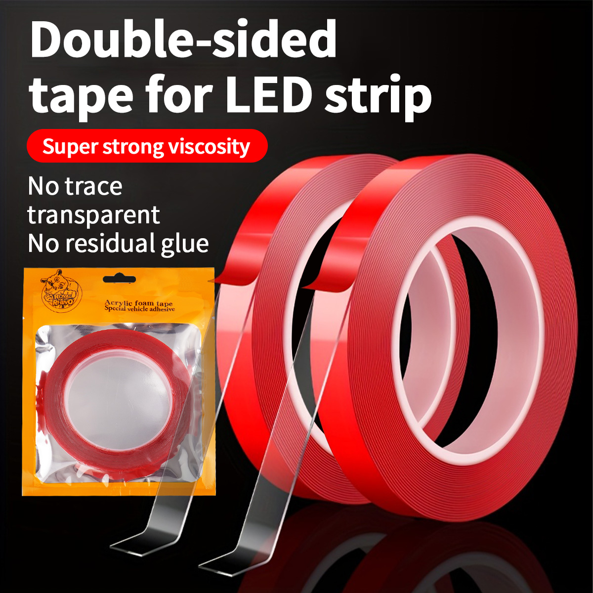 LED Light Strip Adhesive Strip - Led Balloon Light recension och pris