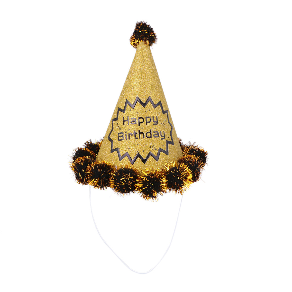 4pcs Glitter Birthday Hats Shi - Party Hat Cone recension och pris