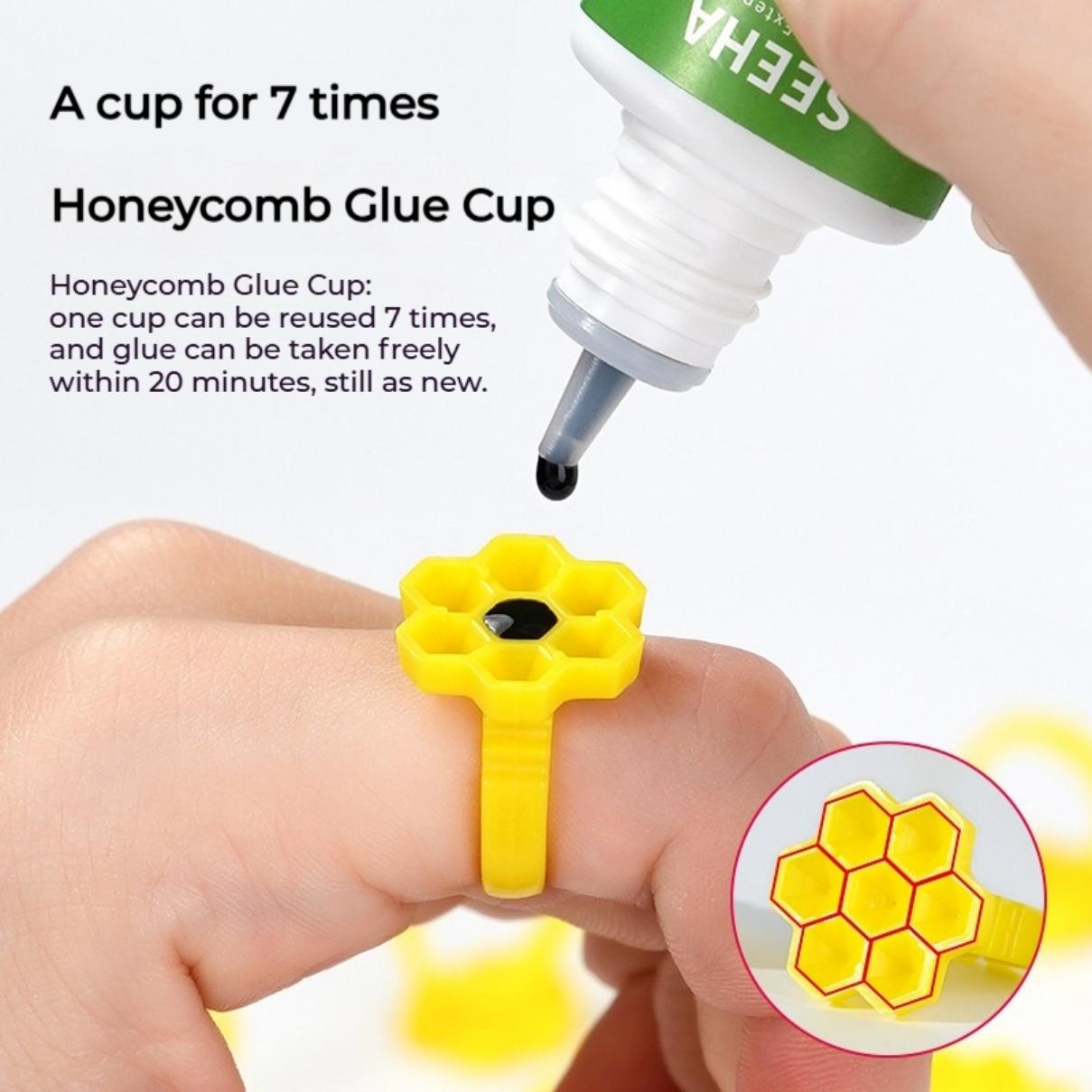 50PCS Holder Ring Cups for Eye - Plastic Cup 50Pcs recension och pris