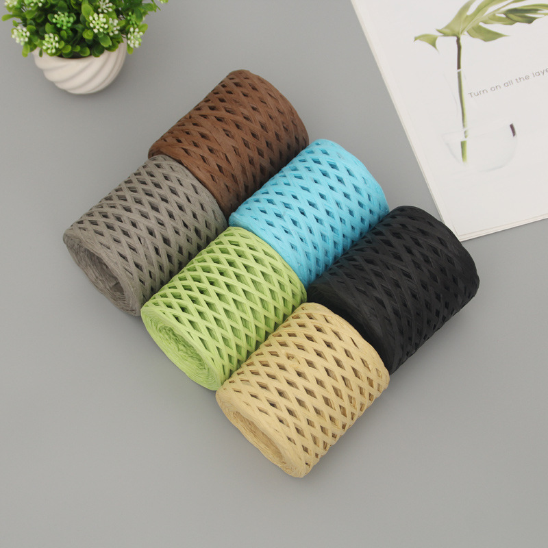 200m Raffia Yarn Rope Ribbon N - Papercraft Supply Ribbon recension och pris