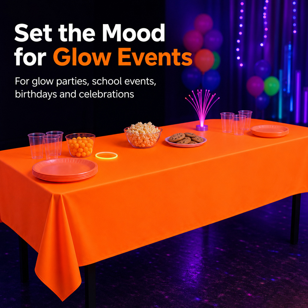 Thickened Macaron Fluorescent  - Table Cloth Disposable recension och pris