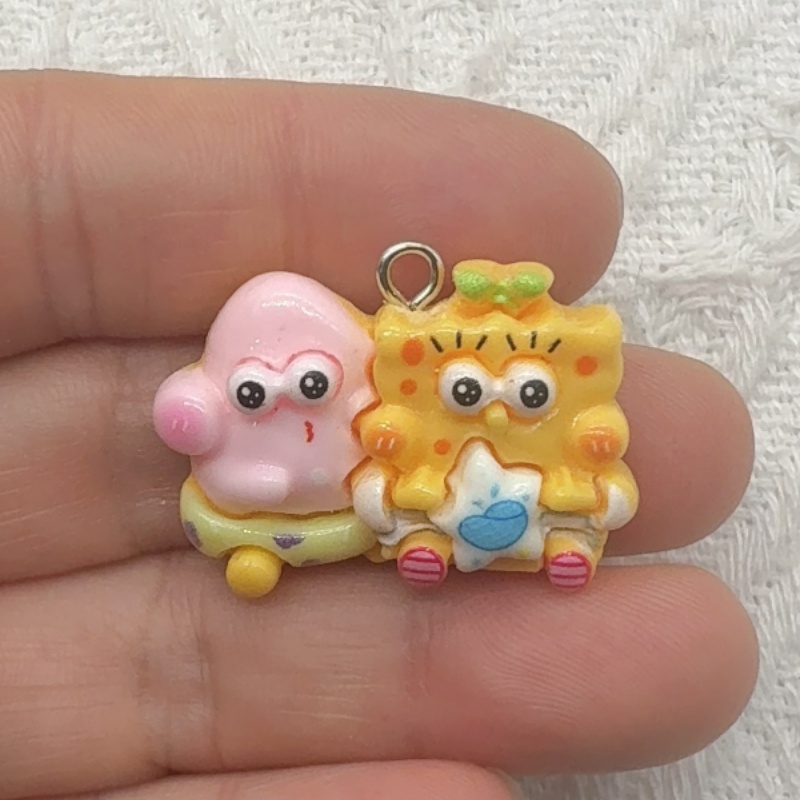 10pcs cartoon resin pendant, D - Event Party recension och pris