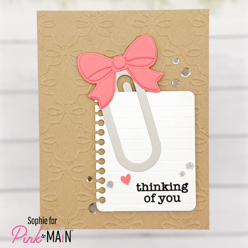 Ribbons and Bows Frames Metal  - Papercraft Supply Ribbon recension och pris
