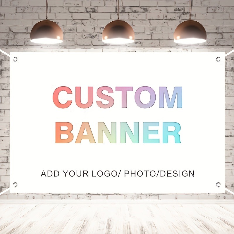 Customizable Photo Banners wit - Eve Party recension och pris