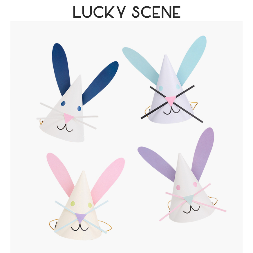 Bunny Ears Birthday Hat Cute B - Party Hat Cone recension och pris