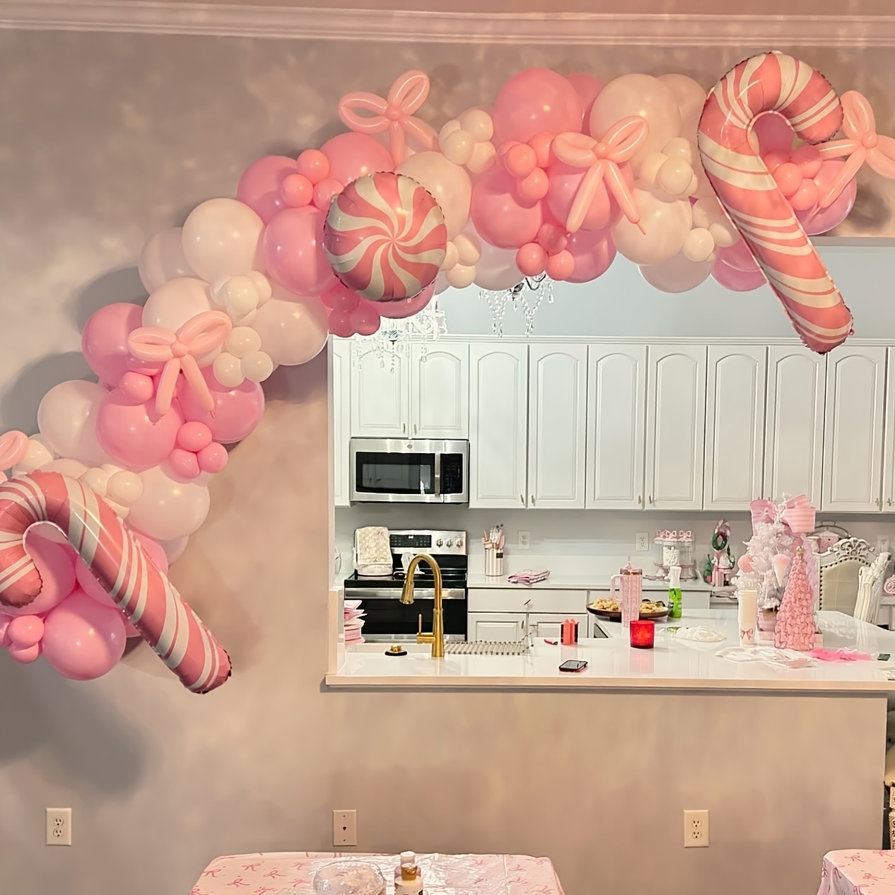 141 Pcs Pink Ribbon Balloons A - Balloon Arch Kit recension och pris