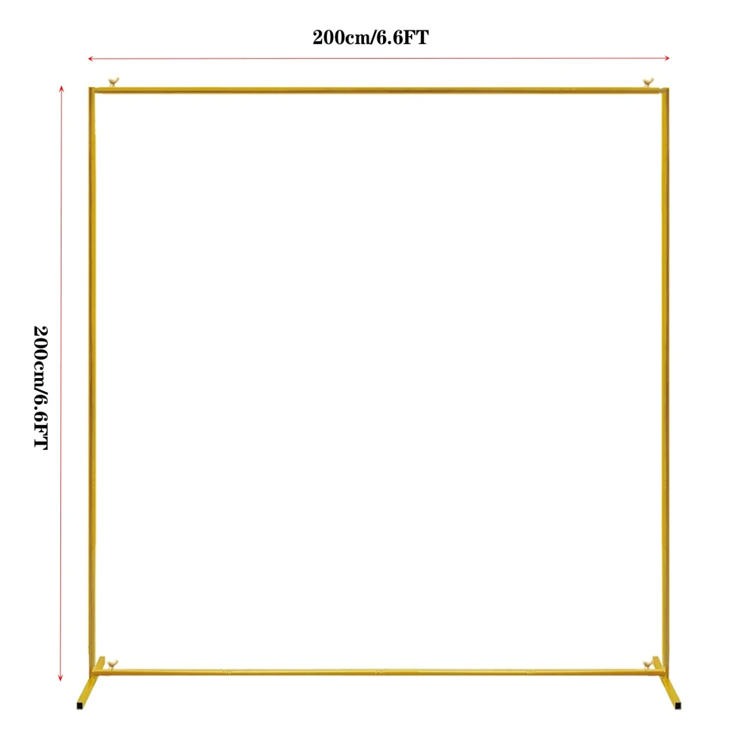 Gold Wedding Arches Square Bac - Balloon Arch Kit recension och pris