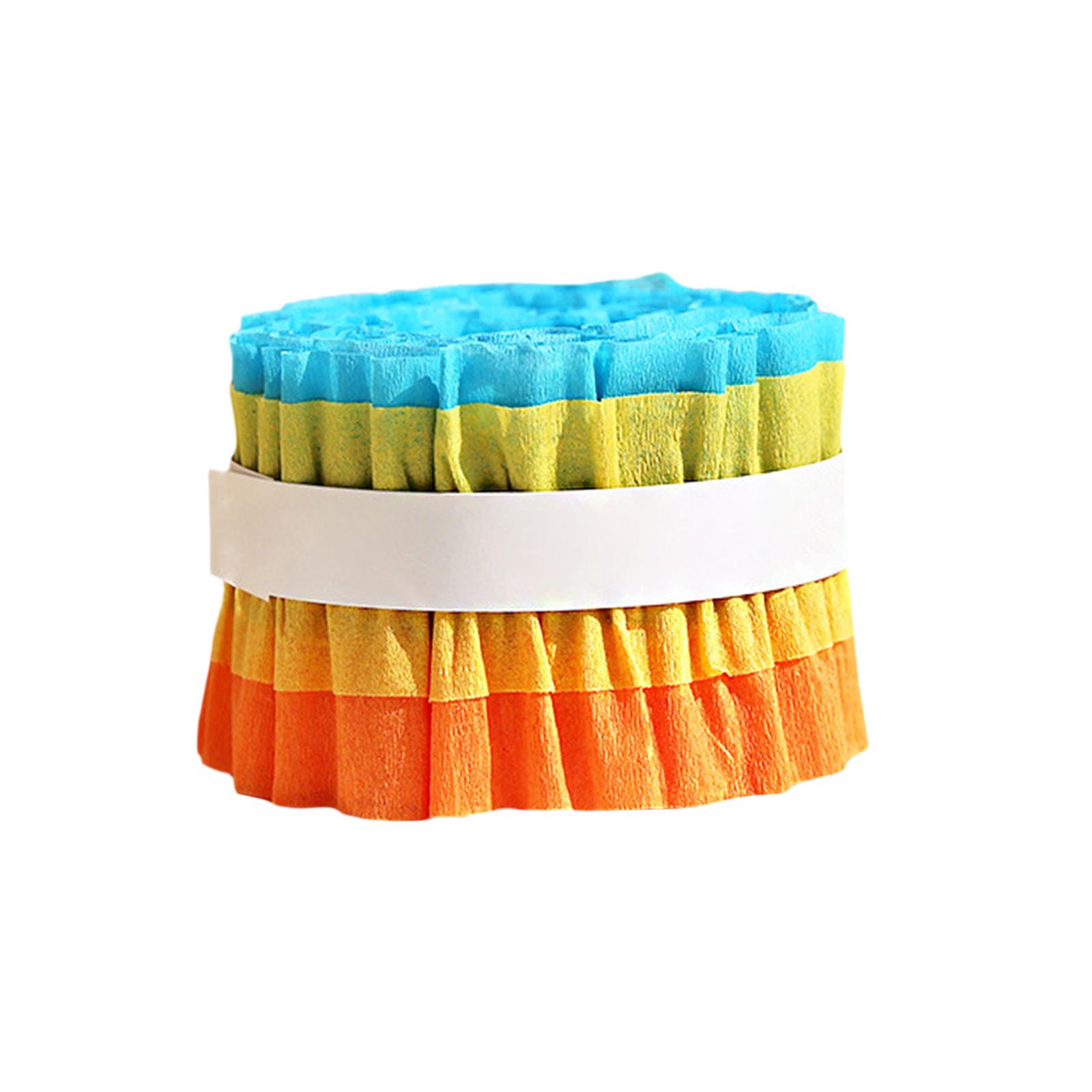 2 Pieces Wrinkle Paper Roll Cr - Papercraft Supply Ribbon recension och pris